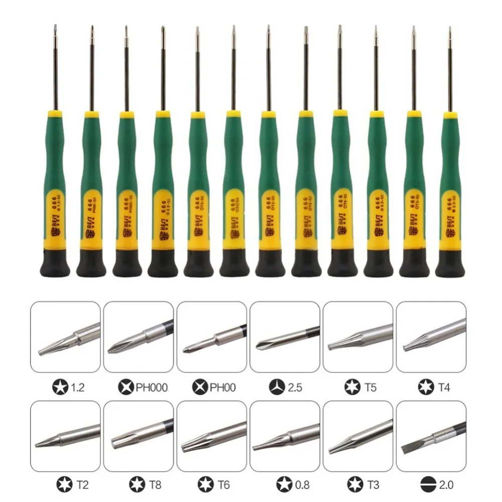 Pentalobe Screwdriver Set - 12 unids/set destornillador P2 P5 0,8
