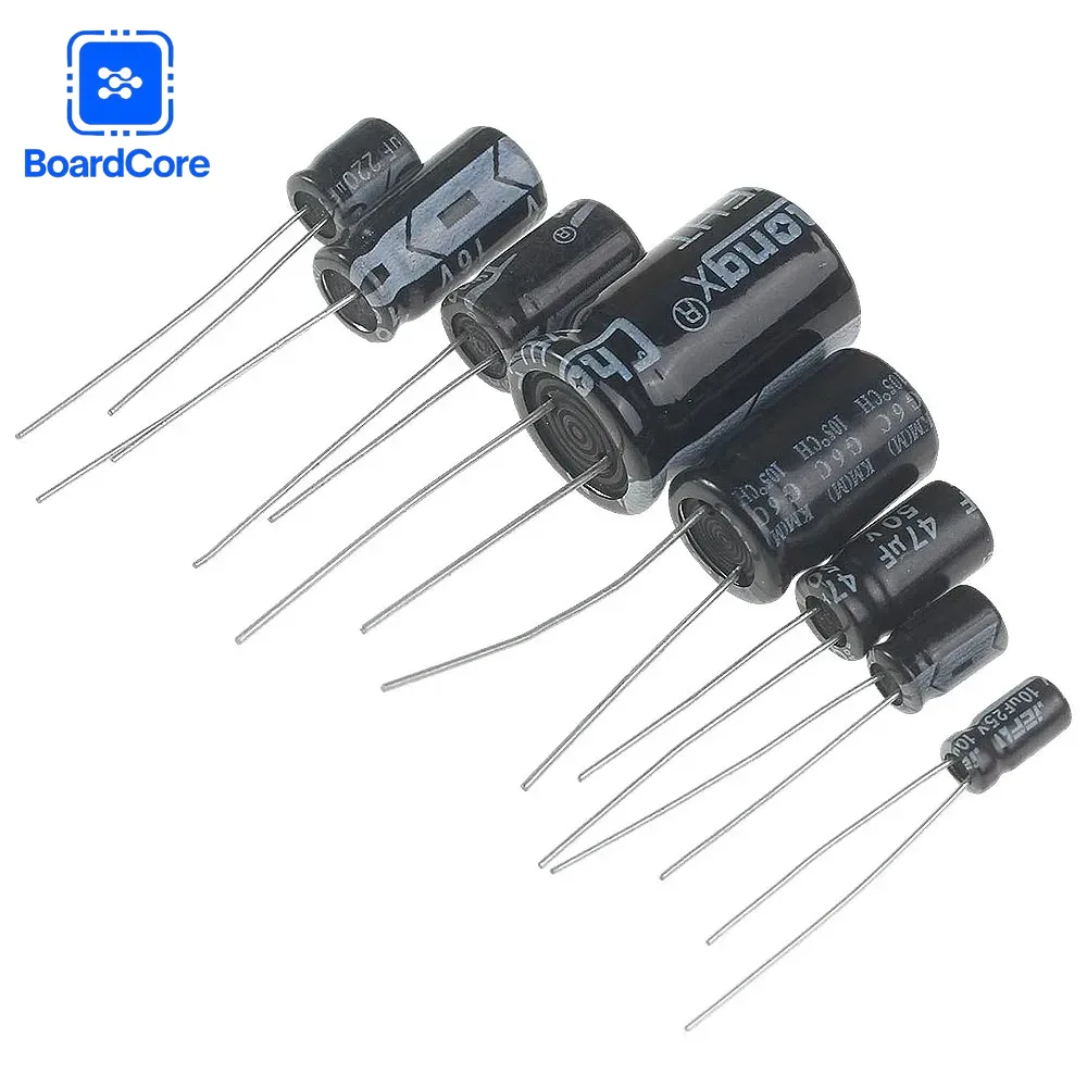 Electronics Repair Hobby - Kit de Condensadores Electrolíticos de 25