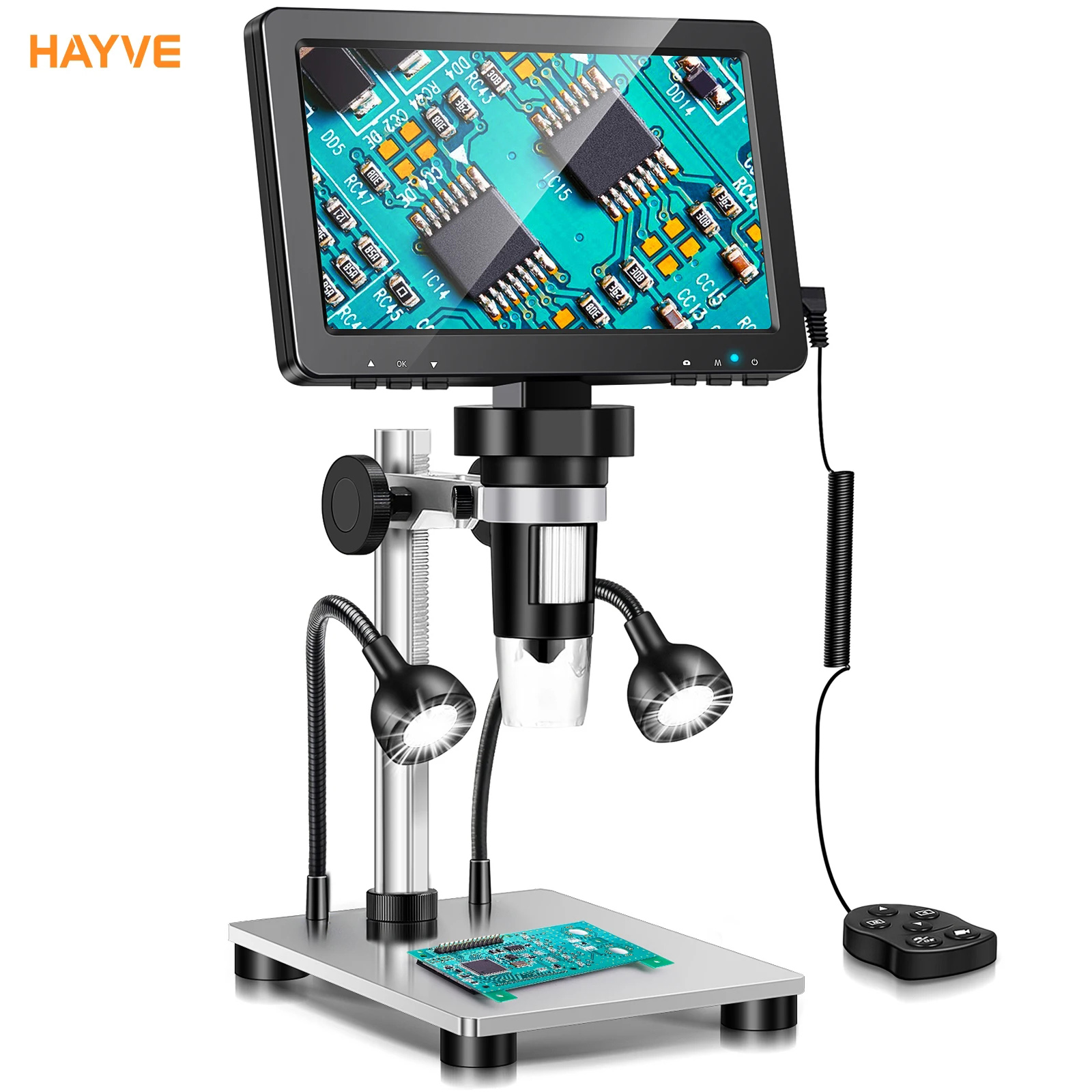 Electronics Repair Videos - Hayve-microscopio Digital de 7 pulgadas con