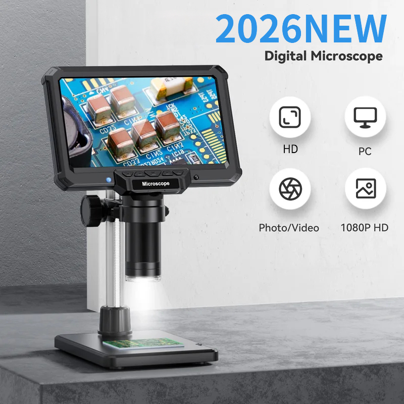Electronics Repair Videos - Microscopio Electrónico HD de 1200X y