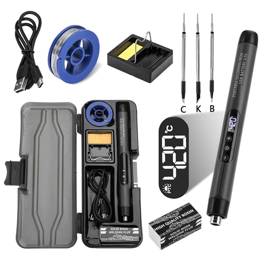 Electronics Repair Technician - Mini soldador USB recargable, portátil e