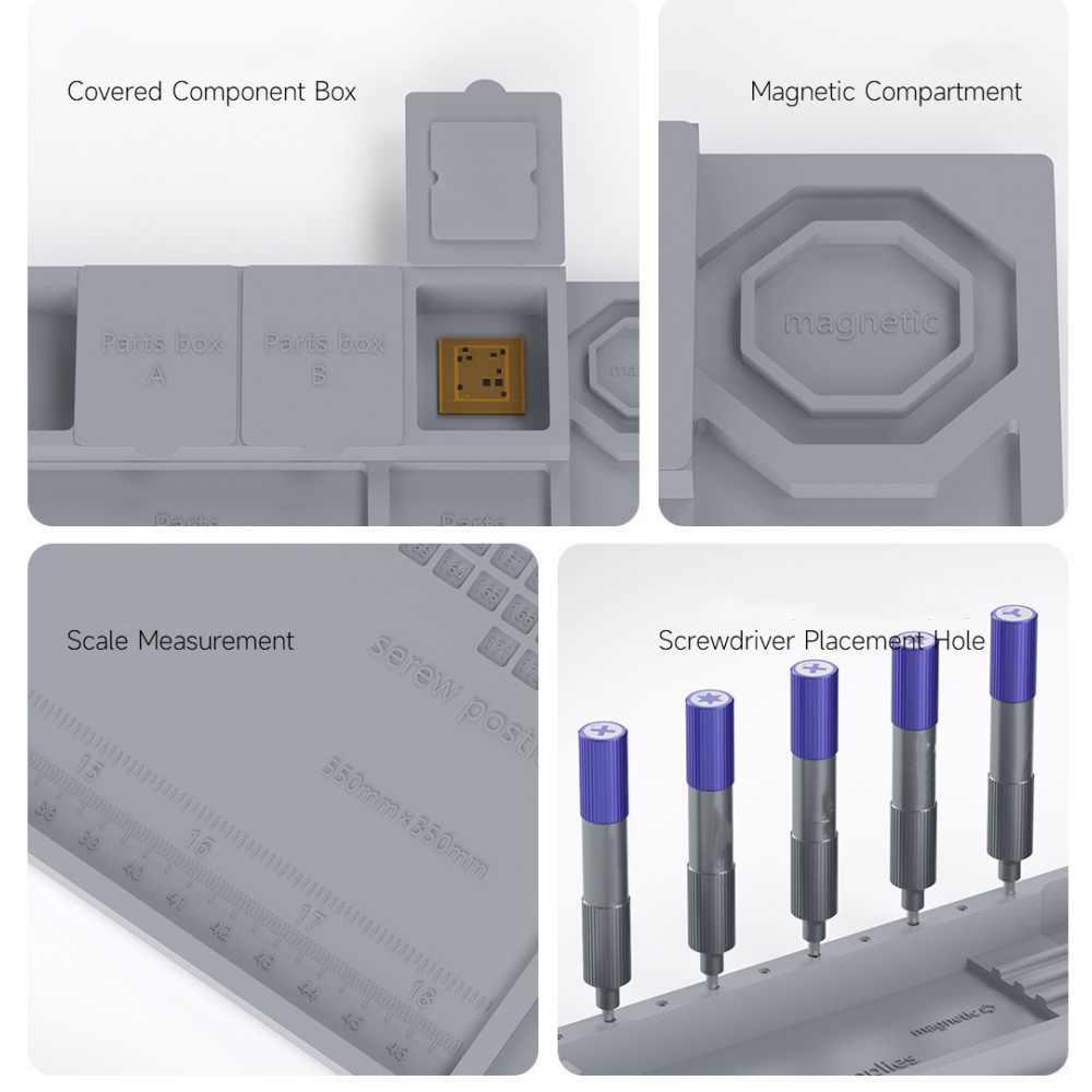 Tapete Magnético de Silicona p - Electronics Repair Mat reseña y precio
