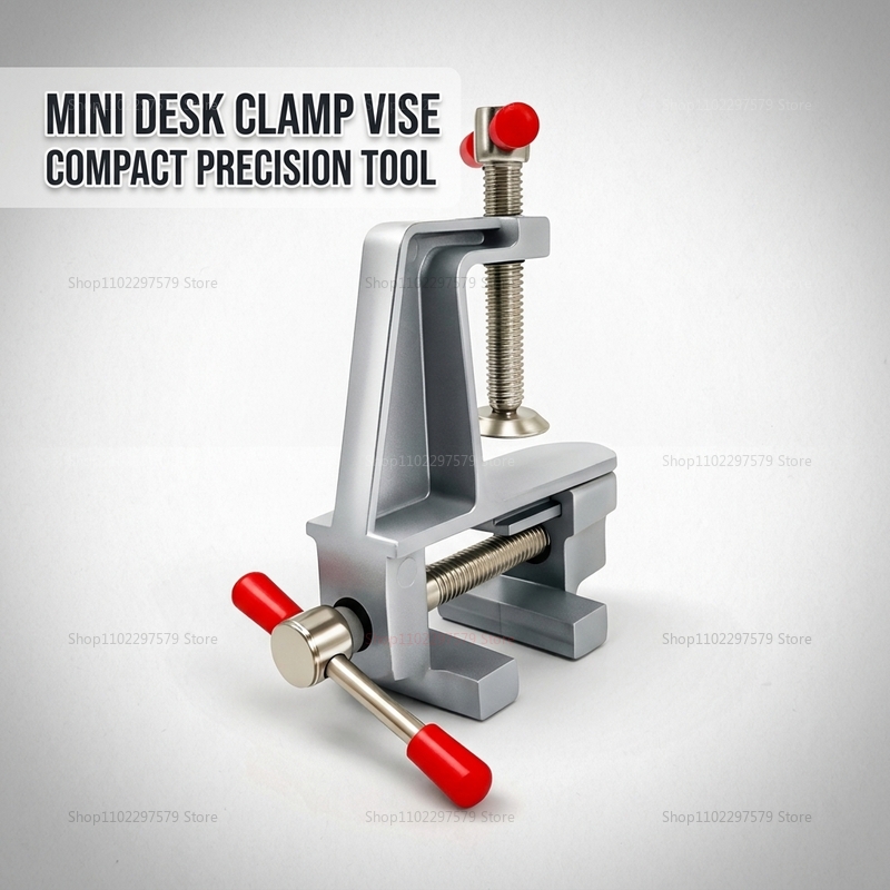 Mini Tornillo de Banco de Alum - Electronics Repair Hobby reseña y precio
