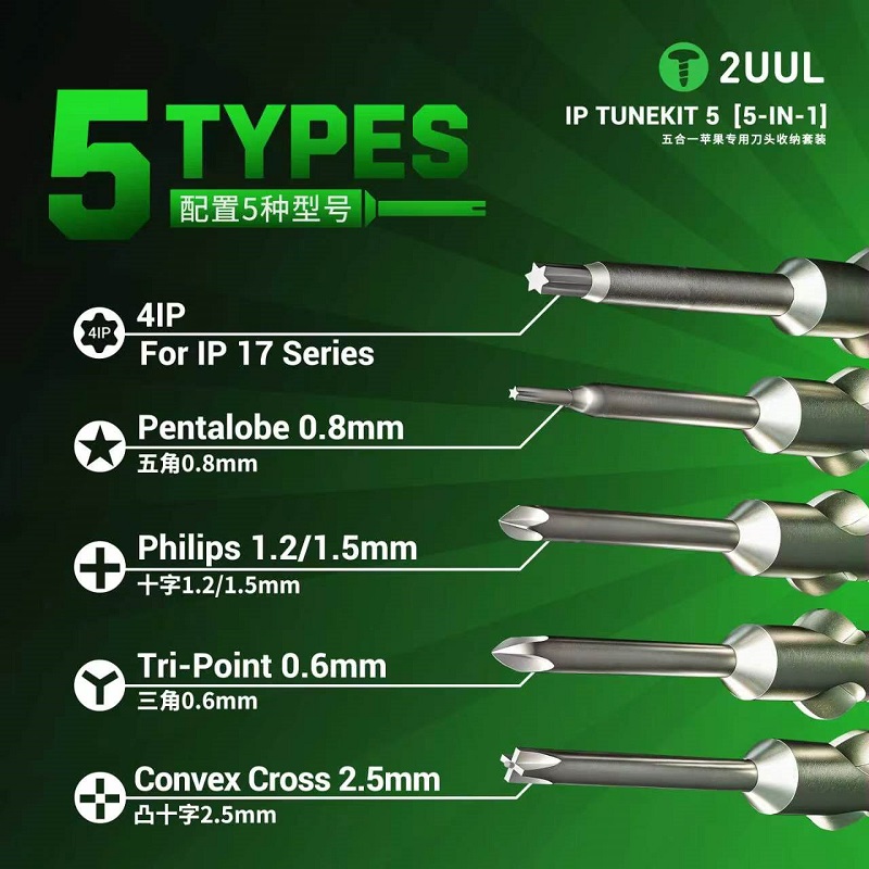 Destornillador de Torque 2UUL  - Pentalobe Screwdriver Set reseña y precio
