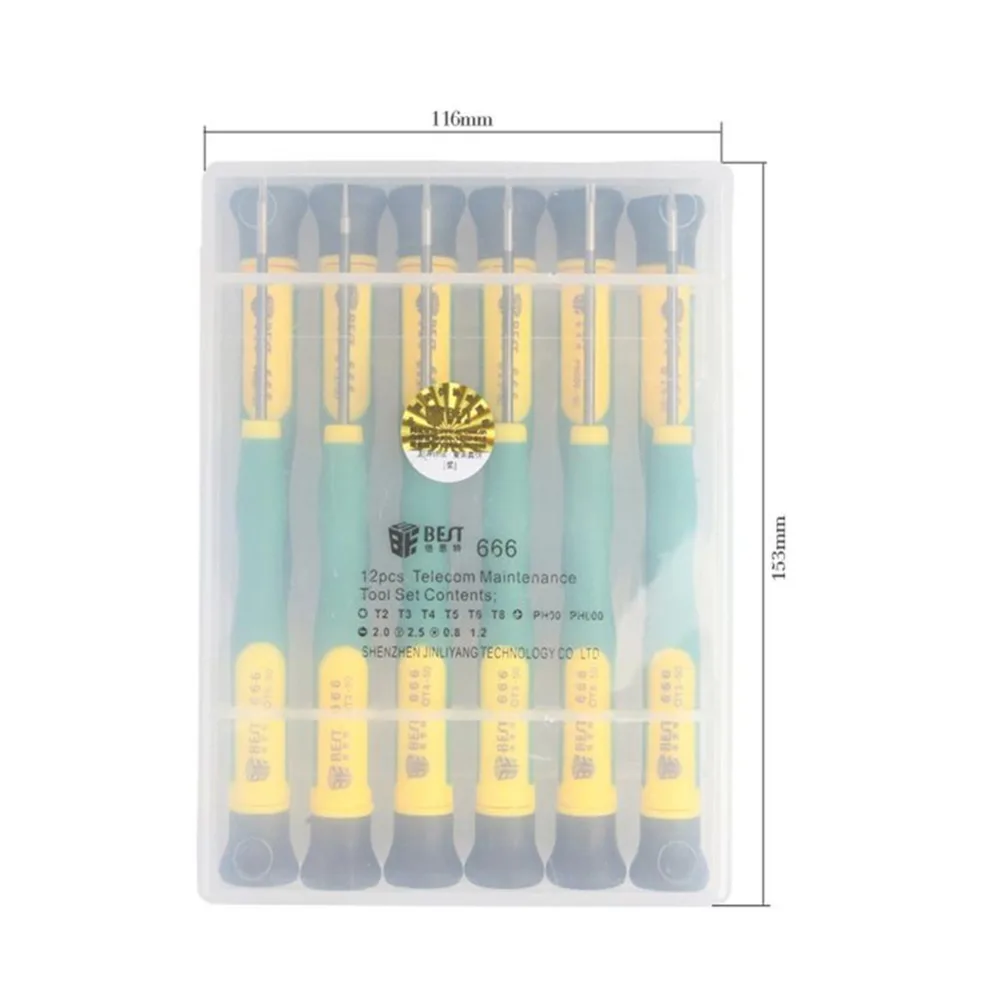 12 unids/set destornillador P2 - Pentalobe Screwdriver Set reseña y precio