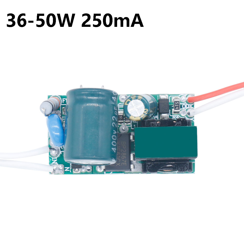 Controlador LED 25-36W 36-50W  - Electronics Repair Youtube reseña y precio