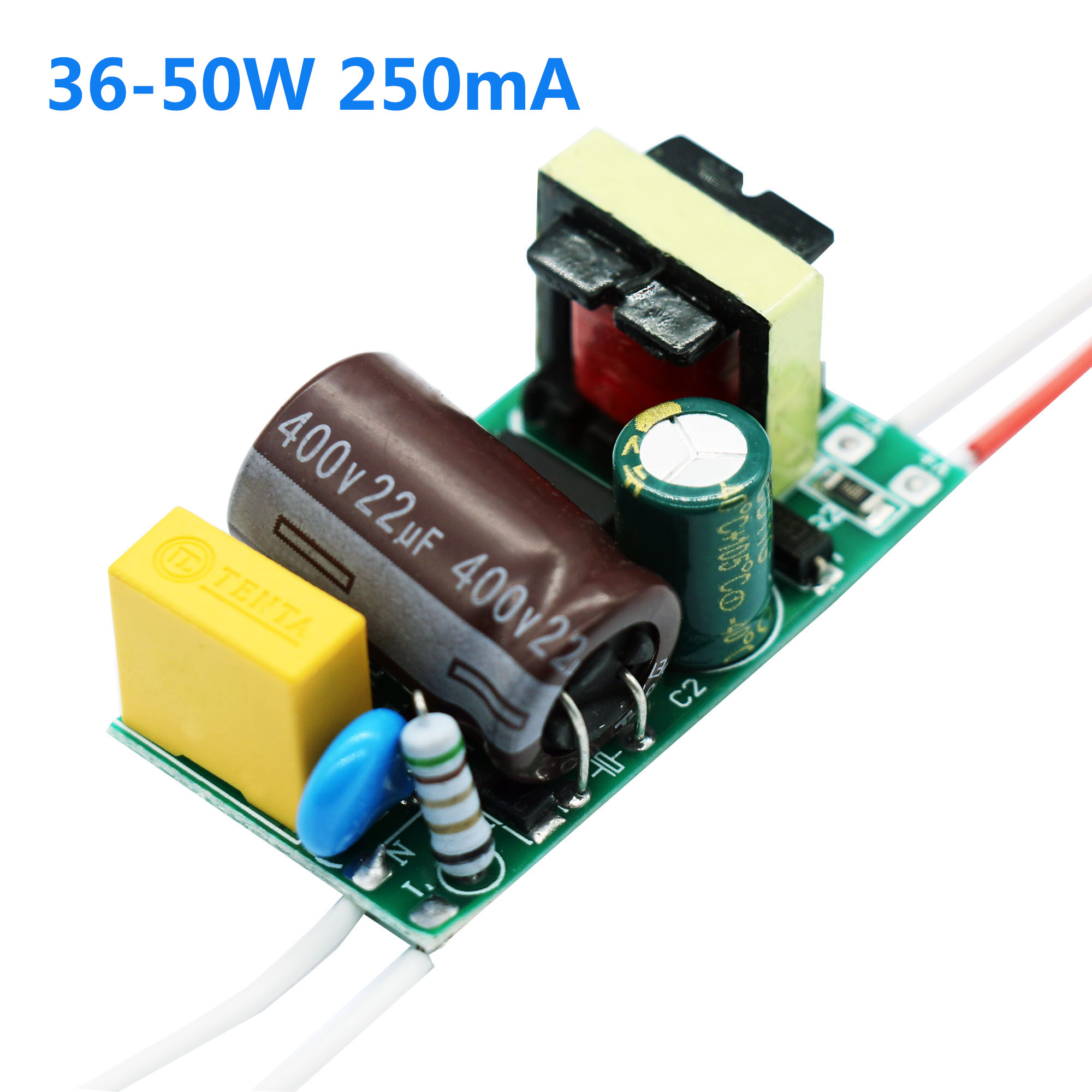 Controlador LED 25-36W 36-50W  - Electronics Repair Youtube reseña y precio