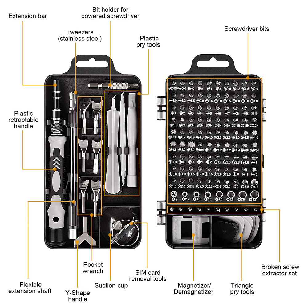 Juego de destornilladores de p - Pentalobe Screwdriver Set reseña y precio