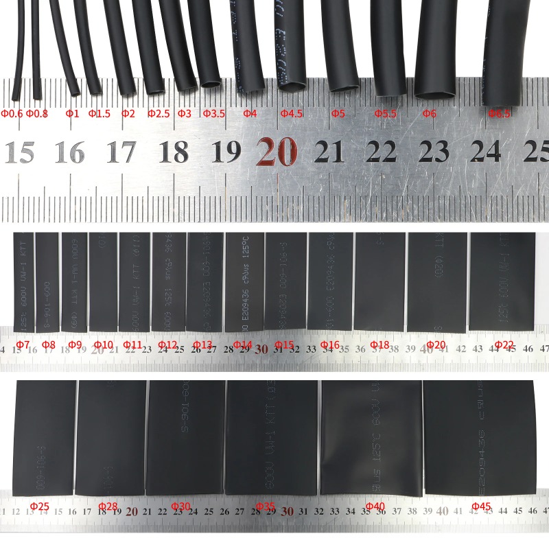 Tubo Termocontraíble Negro 2:1 - Electronics Repair Youtube reseña y precio