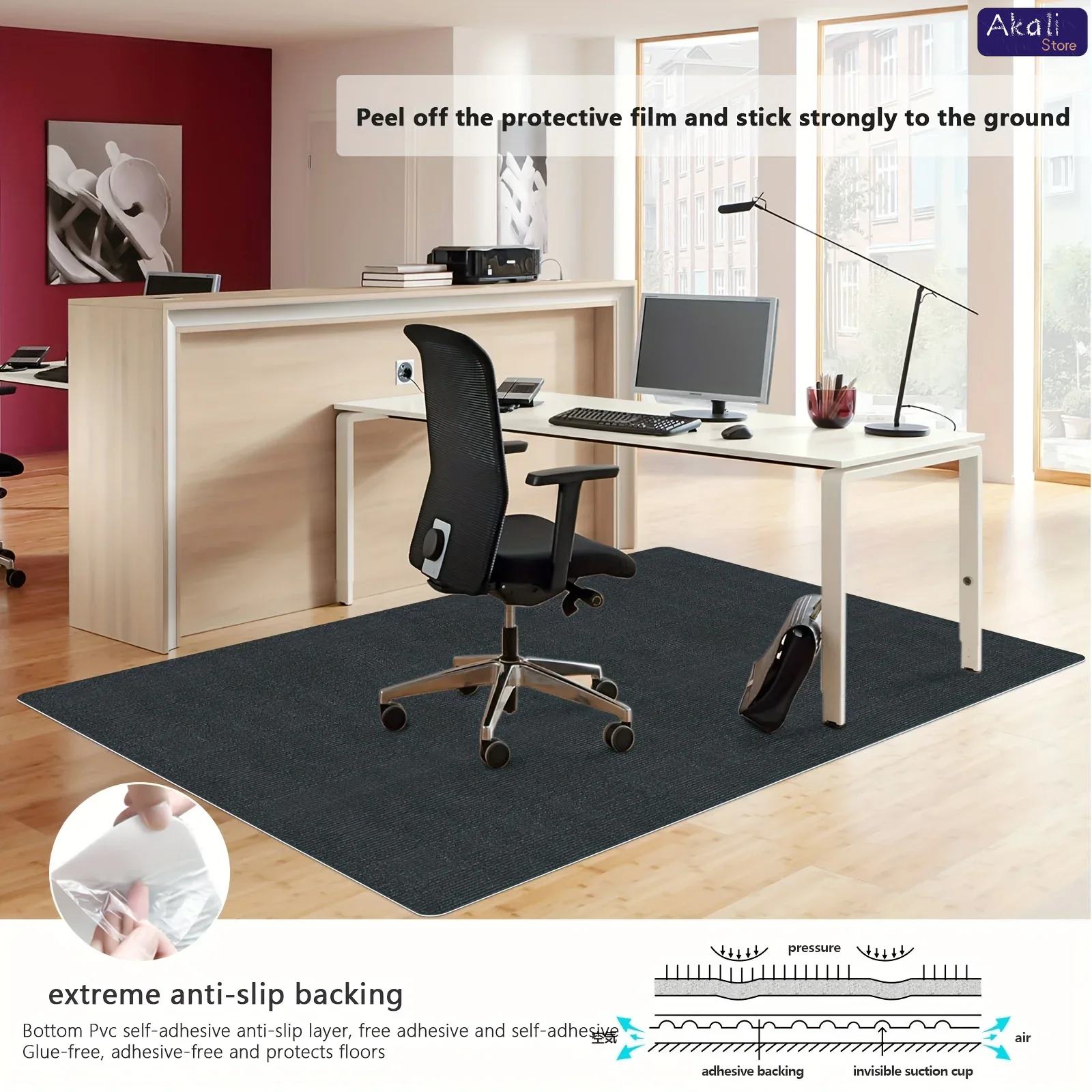 Alfombra para silla de oficina - Electronics Repair Mat reseña y precio