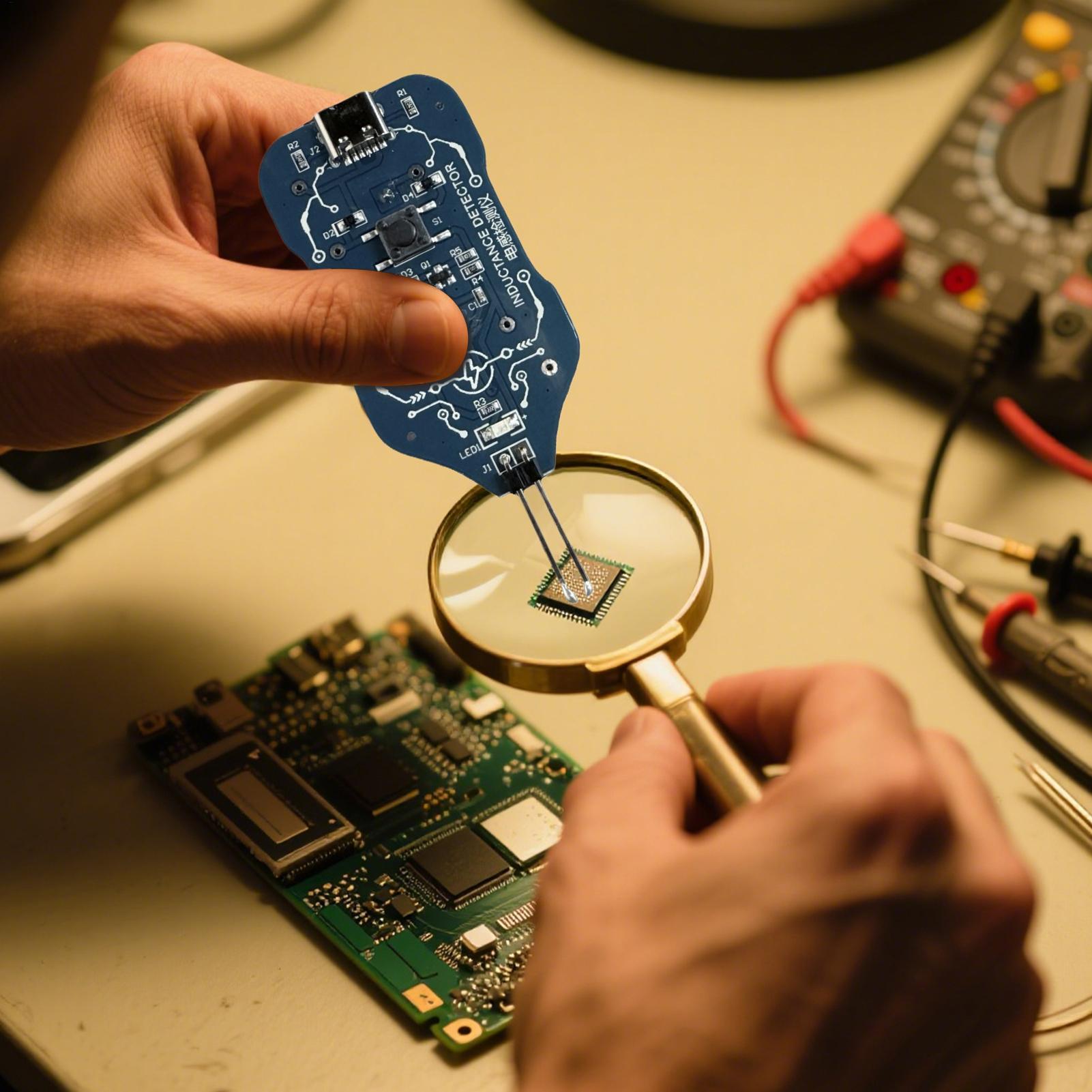 Probador de Inductancia, Detec - Electronics Repair For Beginners reseña y precio