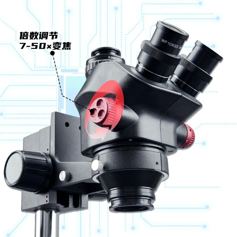 Microscopio Industrial con Zoo - Electronics Repair Technician reseña y precio